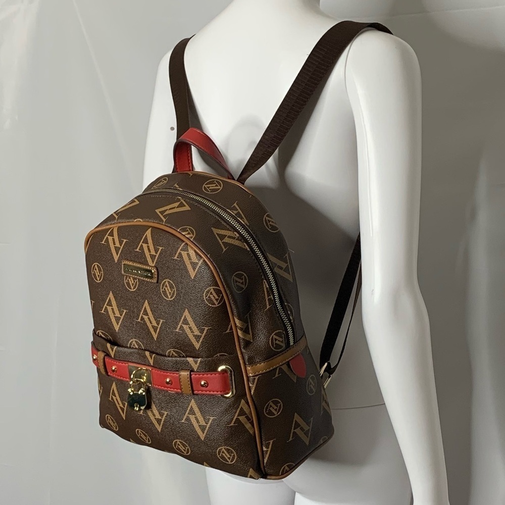 Adrienne Vittadini Signature Collection Backpack - Picture 2 of 14